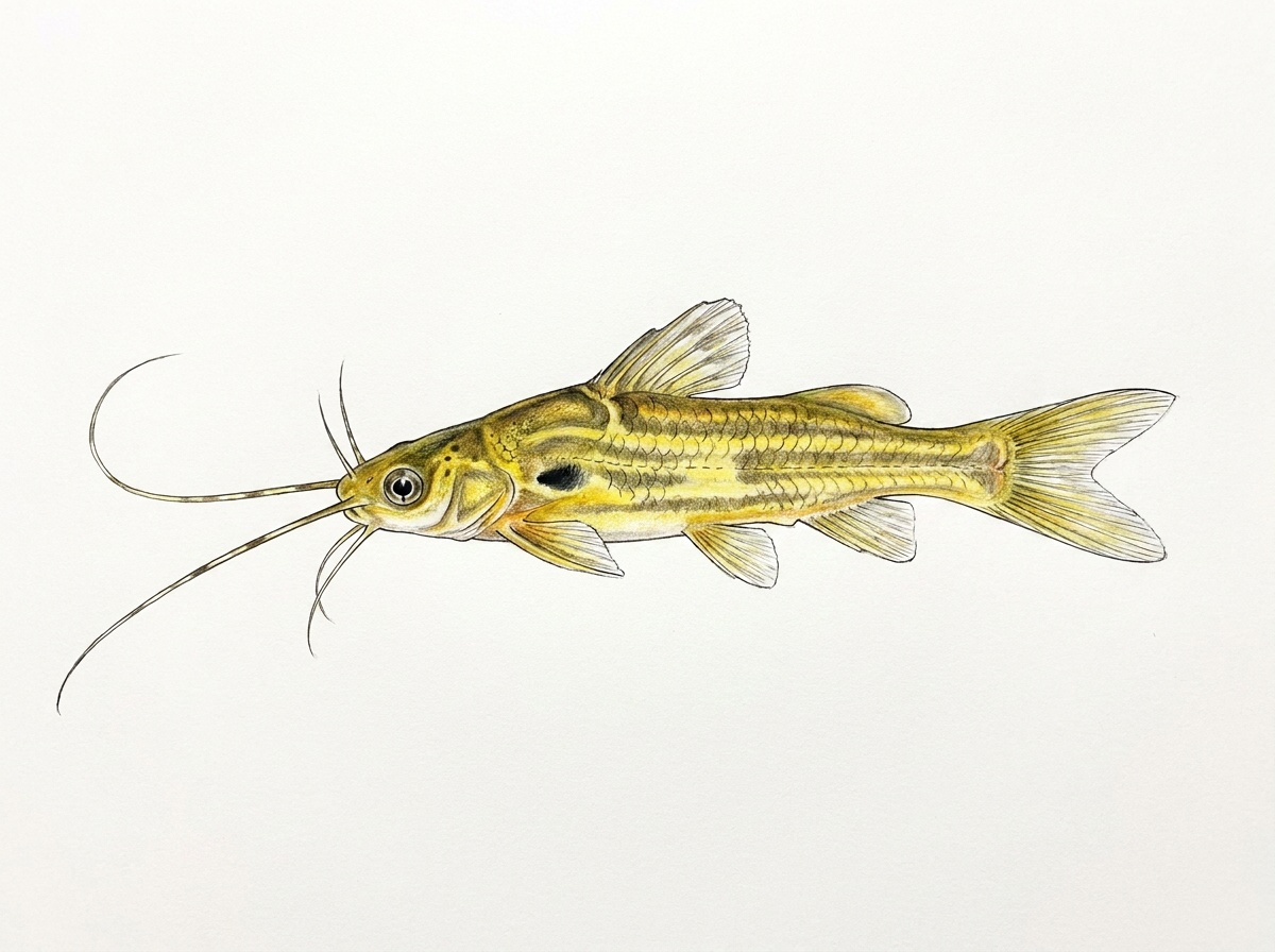 Striped Dwarf Catfish